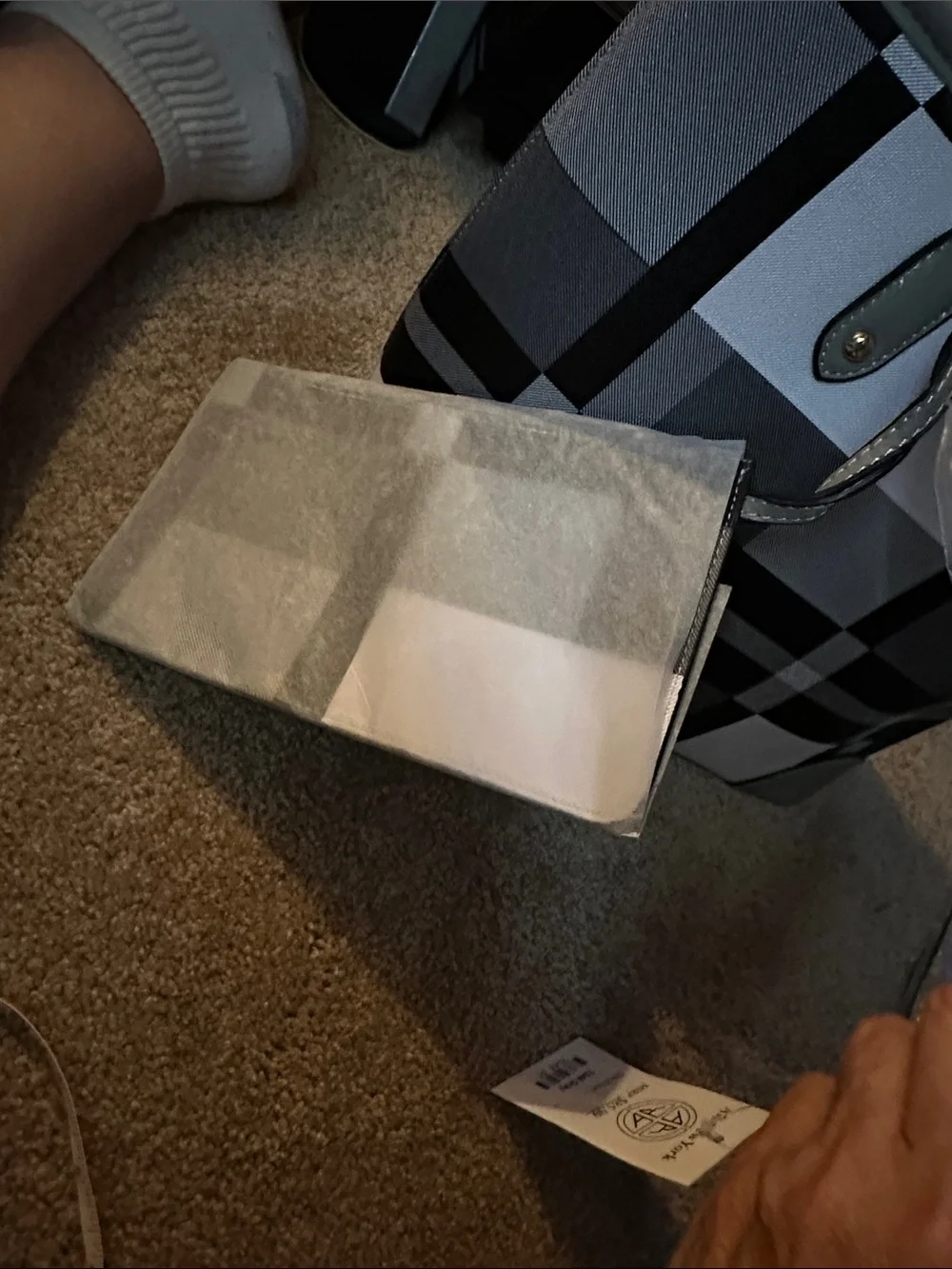 Tote bag with small pouch